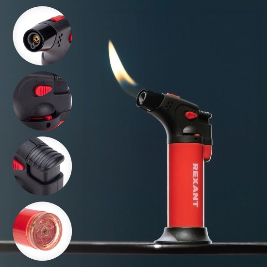 Зажигалка турбо Rexant GT-11 заправляемая