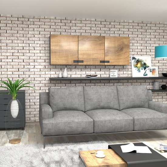 Искусственный камень Monte Alba Йорк Брик белый (84 шт.=0,96 кв.м)