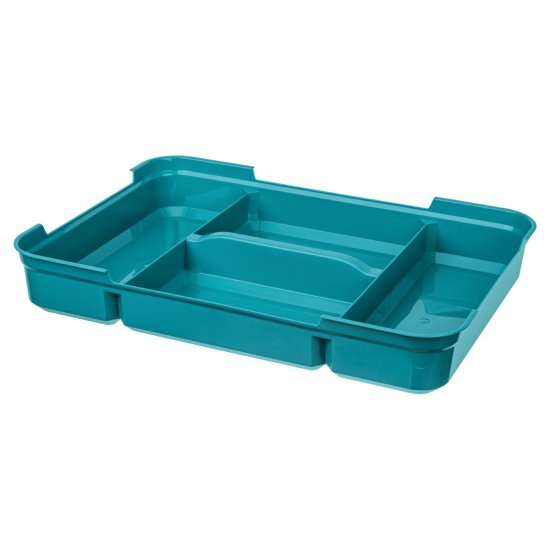 Контейнер для хранения Econova Grand Box (433224302) 390х290х124 мм 10 л с замком и органайзером