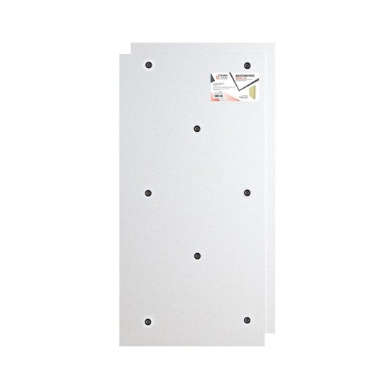 Панель звукоизоляционная AcousticGyps Basic 70х600х1200 мм с комплектом крепежа