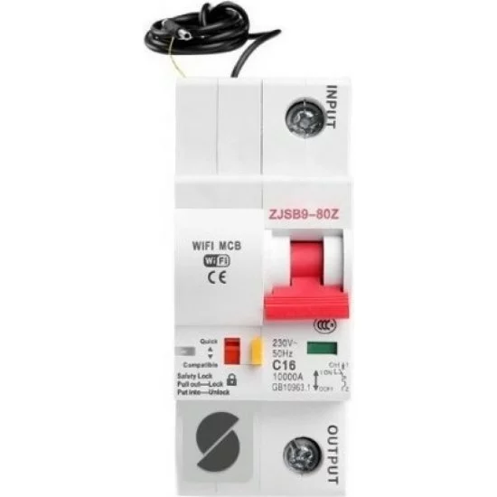 Умный однополюсный автоматический выключатель SIBLING Powerswitch-A16