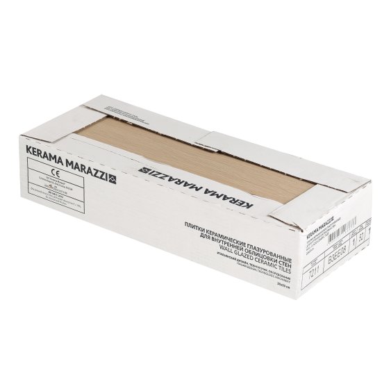 Плитка облицовочная Kerama Marazzi Ауленти бежевая 500x200x8 мм (12 шт.=1,2 кв.м)