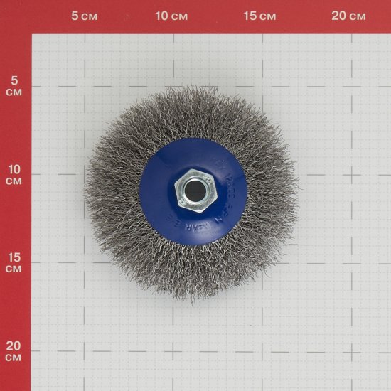 Корщетка для УШМ Практика мягкая радиальная d115 мм M14