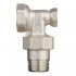 Клапан запорный угловой Valtec 3/4 НР(ш) х 3/4 ВР(г) для радиатора (VT.019.N.05)