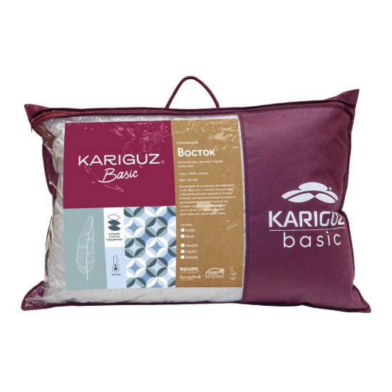 Подушка 50х70 см пух-перо Kariguz (БВ10-3)