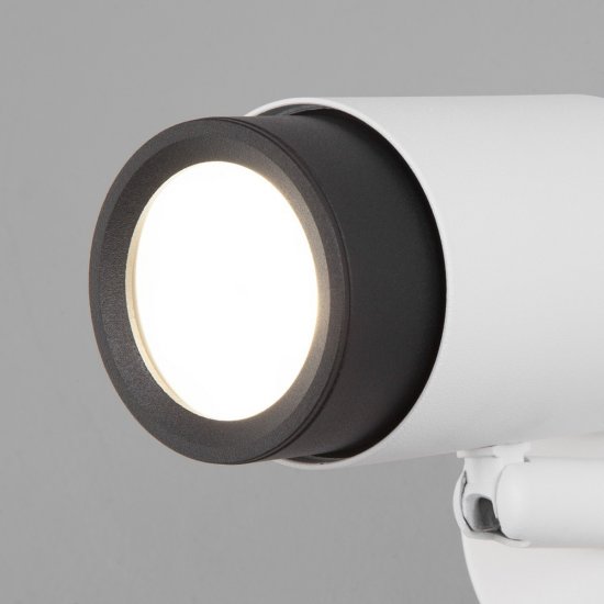 Спот настенный Eurosvet Morgan GU10 35 Вт 4 кв.м белый/черный IP20 (a056160)