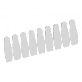 Полоска двусторонняя Контакт самоклеящаяся прозрачная (9 шт.) (23715)