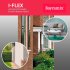 Штукатурка декоративная Bayramix i-Flex камешковая fl 001 белая 1,2 мм 14 кг