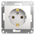 Одноместный механизм розетки Systeme Electric GLOSSA