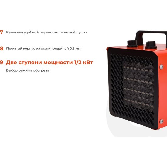 Электрическая тепловая пушка Gigant BGP-3