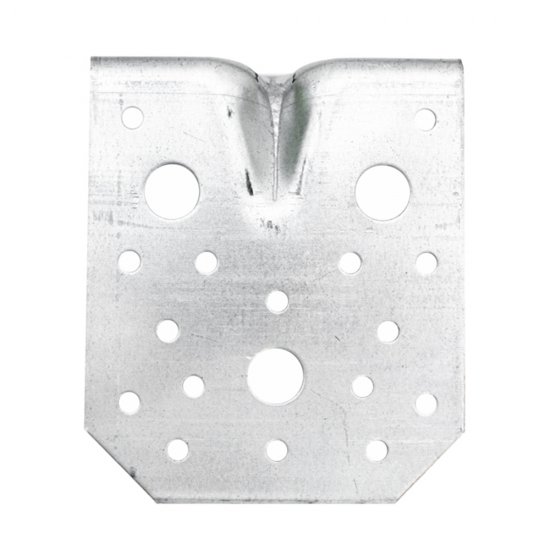 Уголок крепежный усиленный оцинкованный 105 (100)x105 (100)x90x2 мм