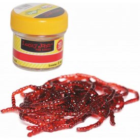 Искусственные насадка Lucky John LJ Pro Series EXTRA BLOOD WORM