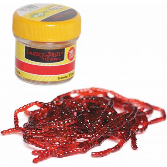 Искусственные насадка Lucky John LJ Pro Series EXTRA BLOOD WORM