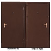 Дверь входная Промет Профи Про правая медный антик - медный антик 860х2050 мм