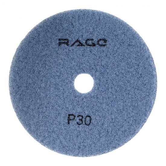 Круг алмазный шлифовальный по камню Rage by Vira гибкий d100 мм P30 для сухого шлифования