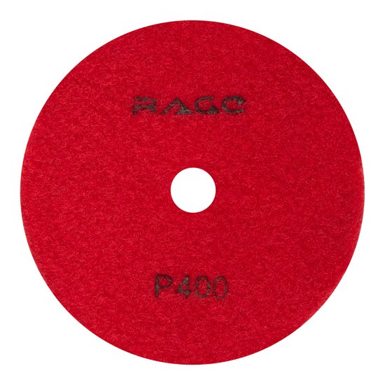 Круг алмазный шлифовальный по камню Rage by Vira гибкий d100 мм P400 для сухого шлифования