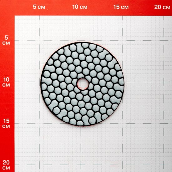 Круг алмазный шлифовальный по камню Rage by Vira гибкий d100 мм P400 для сухого шлифования