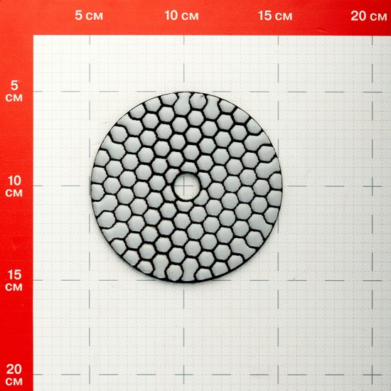 Круг алмазный шлифовальный по камню Rage by Vira гибкий d100 мм P800 для сухого шлифования