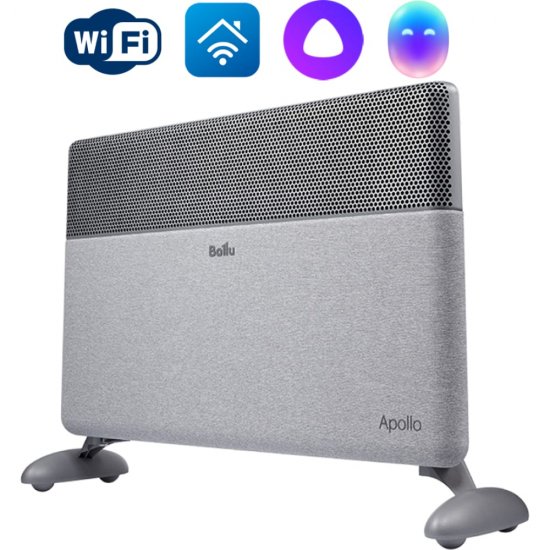 Электрический конвектор Ballu Apollo digital INVERTER Moon Gray BEC/ATI-2001