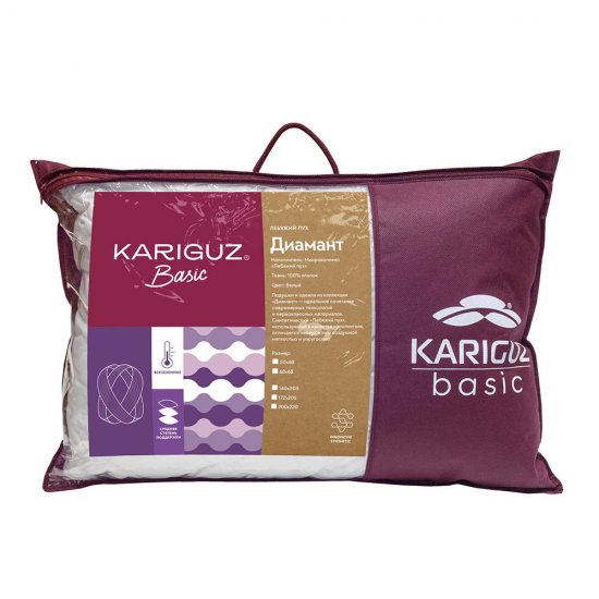 Подушка 50х70 см синтетическое волокно Kariguz (ЛПД10-3)