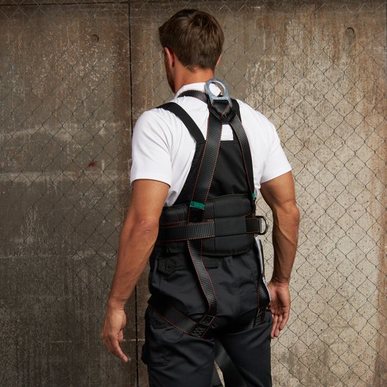 Страховочная система Delta Plus лента с индикатором падения черная (HAR24HXX)