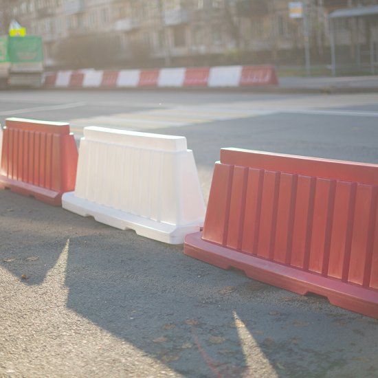 Дорожный блок вставной Экопром 2000 мм 25 л белый