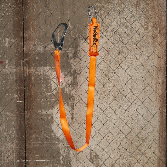 Строп страховочный Delta Plus AN203 лента с амортизатором 2 м оранжевый (AN203200ZD)
