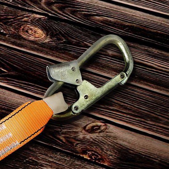 Строп страховочный Окапром АА+К25 лента 1,8 м оранжевый (0201)