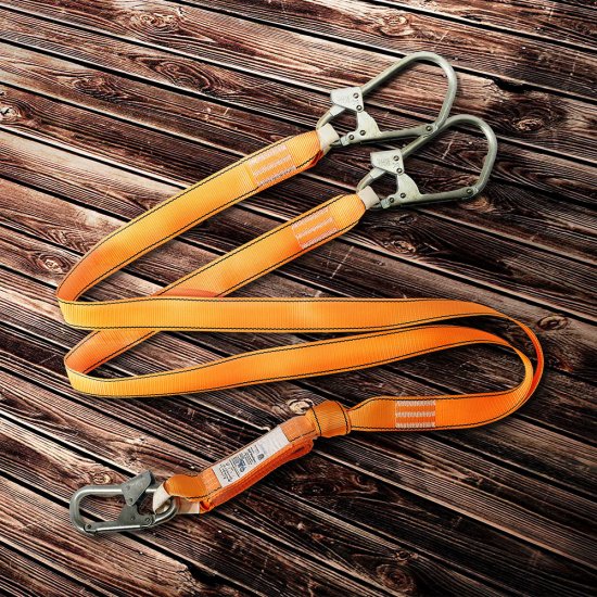 Строп страховочный Окапром ААд+К25 лента 1,8 м оранжевый (0202)