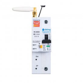 Умный автоматический выключатель Sibling Smart Home Powerswitch-A20 1P 3 кА на DIN-рейку