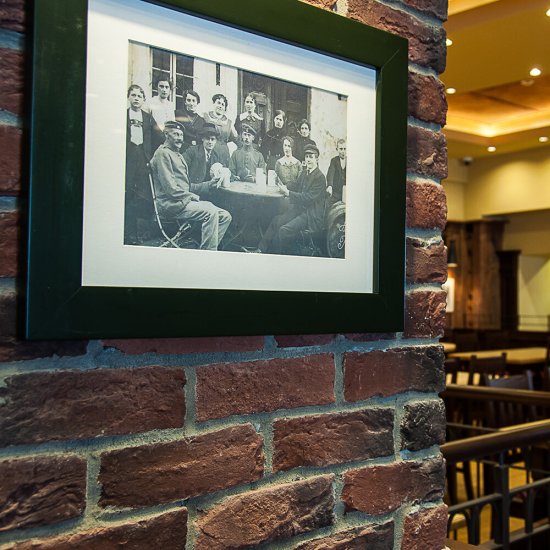 Искусственный камень Monte Alba Берген брик бежевый с серыми и красными прокрасами (32 шт.=0,672 кв.м)