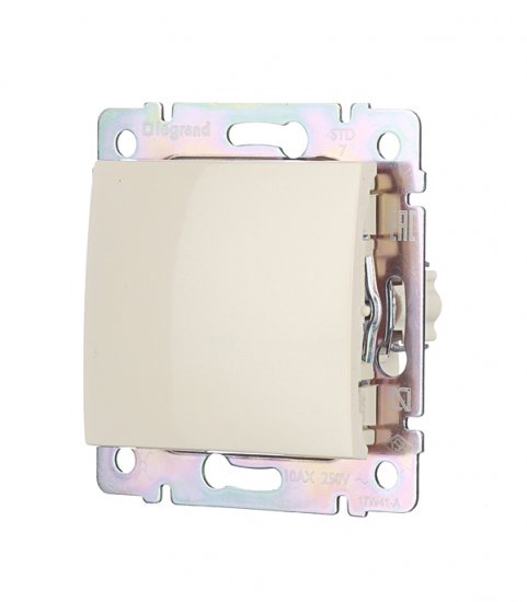 Переключатель Legrand Valena одноклавишный встраиваемый слоновая кость (695608)