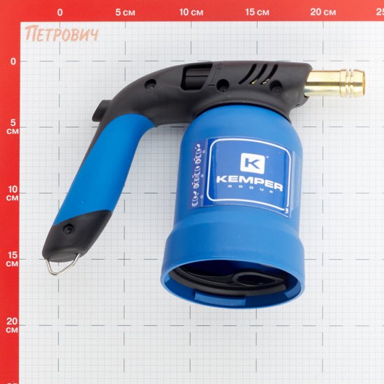 Лампа паяльная газовая Kemper с пьезоподжигом (КЕ2019)