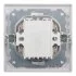 Переключатель Svet одноклавишный встраиваемый белый (SV1001-0016)