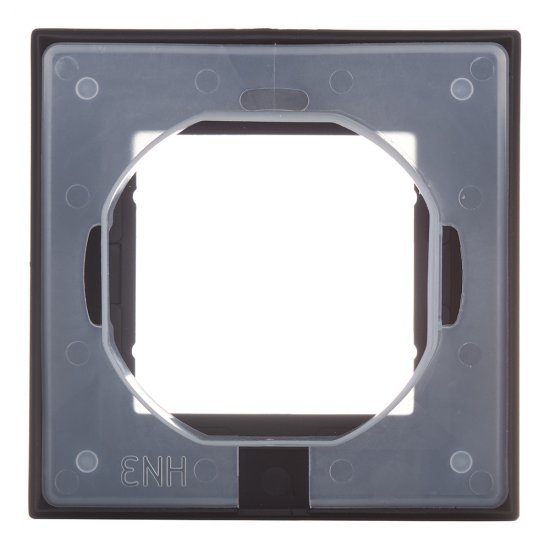 Рамка Systeme Electric AtlasDesign Aqua одноместная карбон (ATN441001)
