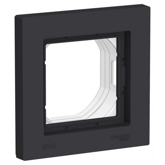 Рамка Systeme Electric AtlasDesign Aqua одноместная карбон (ATN441001)
