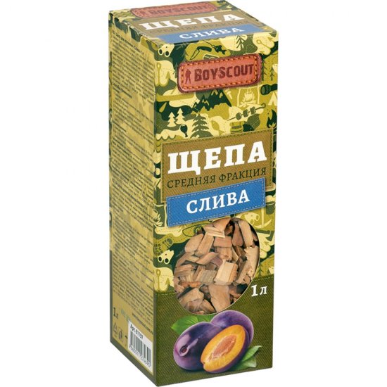 Щепа для копчения BOYSCOUT Слива