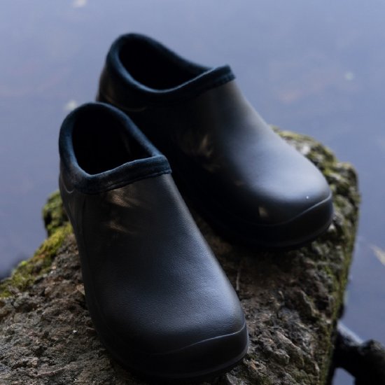 Галоши мужские EVA утепленные размер 42 черные Жанетт Роули (ГЛ-311)