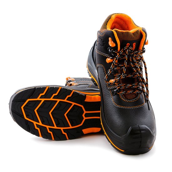 Ботинки рабочие кожаные размер 43 черные Мистраль Perfect Protection (124904)