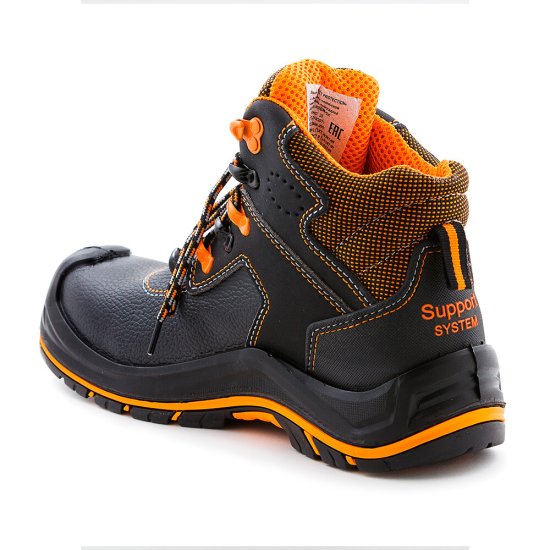 Ботинки рабочие кожаные размер 43 черные Мистраль Perfect Protection (124904)