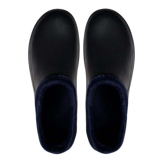 Галоши мужские EVA утепленные размер 45 черные Жанетт Роули (ГЛ-311)