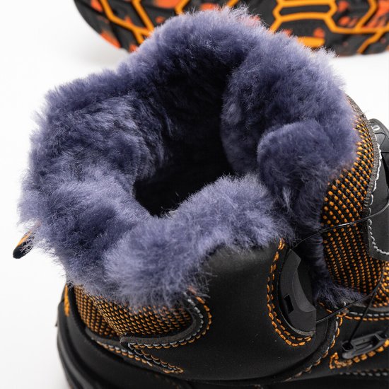 Ботинки рабочие кожаные с защитным композитным носком размер 44 черные Мистраль Perfect Protection (139059)