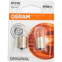 Автолампа Osram R5W BA15s 12V /1/10