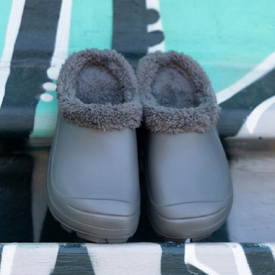 Сабо мужские EVA утепленные размер 42 серые Жанетт Мортон (СБ-301)