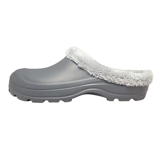 Сабо мужские EVA утепленные размер 45 серые Жанетт Мортон (СБ-301)