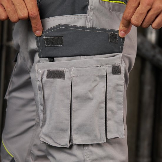 Брюки рабочие Delta Plus Mach 2 Corporate 52-54 рост 180-188 см серые