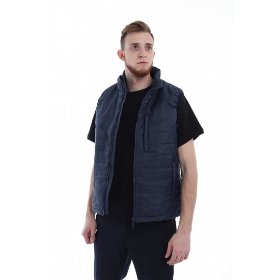 Жилет защитный Спрут Канада 48-50 рост 170-176 см синий/оранжевый