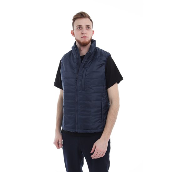 Жилет защитный Спрут Канада 52-54 рост 170-176 см синий/оранжевый