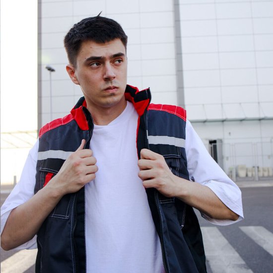 Жилет защитный Спрут Формула 56-58 рост 170-176 см серый