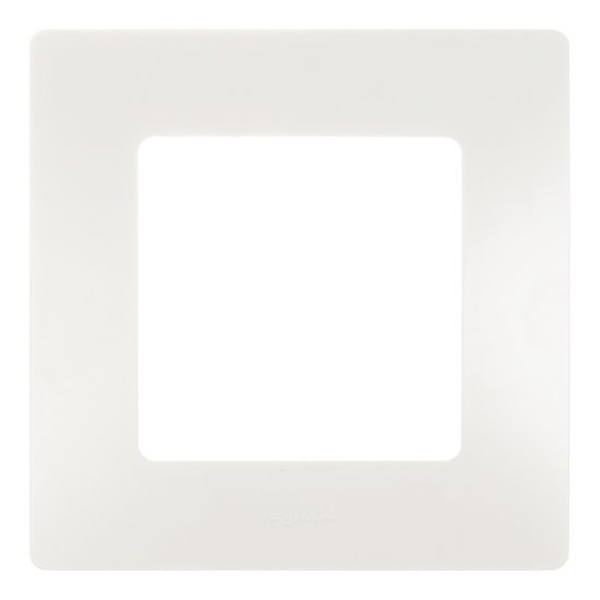 Рамка Legrand Etika одноместная белая (672501)